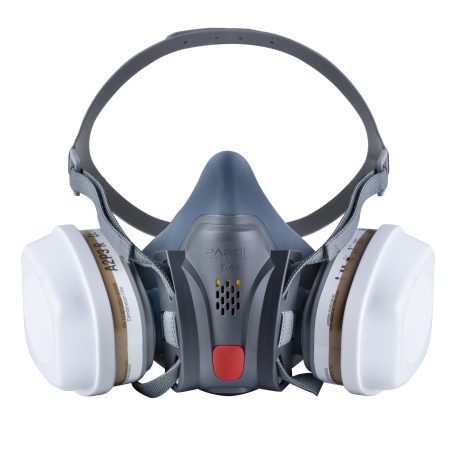 T-61 Half-Face Respirator with A2P3 R DualGuard Combination Cartridge